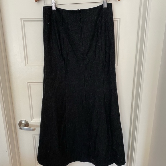 RW & Co Authentic quality wool skirt gray - Picture 2 of 11